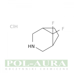 3-azabicyklo[3.2.1]oktan, 8,8-difluoro-, chlorowodorek (1:1)/ 97% [1779942-70-9]