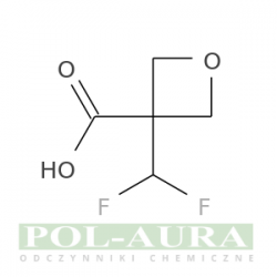 3-Oxetanecarboxylic acid, 3-(difluoromethyl)-/ 97% [1782290-73-6]