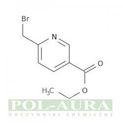 Kwas 3-pirydynokarboksylowy, 6-(bromometylo)-, ester etylowy/ 97% [178264-57-8]