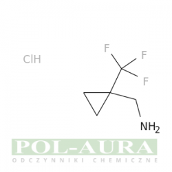 Cyklopropanometanoamina, 1-(trifluorometylo)-, chlorowodorek (1:1)/ 97% [1783418-59-6]