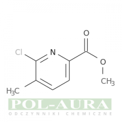 Kwas 2-pirydynokarboksylowy, 6-chloro-5-metylo-, ester metylowy/ 98% [178421-22-2]