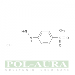 Hydrazyna, [4-(metylosulfonylo)fenylo]-, chlorowodorek (1:1) [17852-67-4]