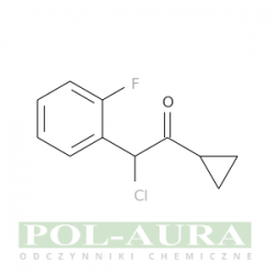 Etanon, 2-chloro-1-cyklopropylo-2-(2-fluorofenylo)- [178688-43-2]