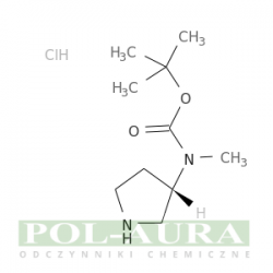 Carbamic acid, N-methyl-N-(3S)-3-pyrrolidinyl-, 1,1-dimethylethyl ester, hydrochloride (1:1)/ 97% [1788058-40-1]