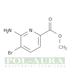 Kwas 2-pirydynokarboksylowy, 6-amino-5-bromo-, ester metylowy/ 98% [178876-82-9]