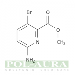 Kwas 2-pirydynokarboksylowy, 6-amino-3-bromo-, ester metylowy/ 98% [178876-83-0]