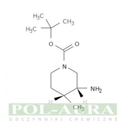 Kwas 1-piperydynokarboksylowy, 3-amino-4-metylo-, ester 1,1-dimetyloetylowy, (3r,4r)-rel-/ 97% [1792190-70-5]