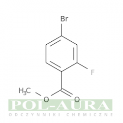 Kwas benzoesowy, 4-bromo-2-fluoro-, ester metylowy/ 98% [179232-29-2]