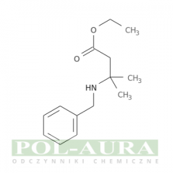 Kwas butanowy, 3-metylo-3-[(fenylometylo)amino]-, ester etylowy/ 95% [17945-54-9]