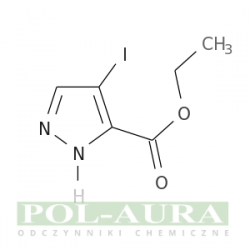 Kwas 1h-pirazolo-3-karboksylowy, 4-jodo-, ester etylowy/ 98% [179692-08-1]