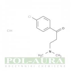 1-propanon, 1-(4-chlorofenylo)-3-(dimetyloamino)-, chlorowodorek (1:1)/ 97% [1798-83-0]