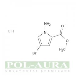 Kwas 1h-pirolo-2-karboksylowy, 1-amino-4-bromo-, ester metylowy, chlorowodorek (1:1)/ 97% [1802489-57-1]