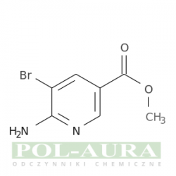 Kwas 3-pirydynokarboksylowy, 6-amino-5-bromo-, ester metylowy/ 97% [180340-70-9]