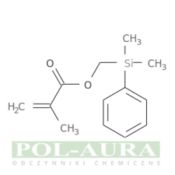 Kwas 2-propenowy, 2-metylo-, (dimetylofenylosililo) ester metylowy/ 95% [18052-92-1]