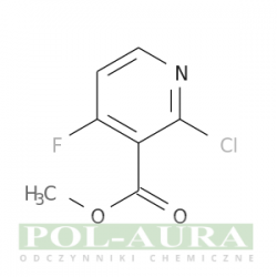 Kwas 3-pirydynokarboksylowy, 2-chloro-4-fluoro-, ester metylowy/ 98% [1805523-13-0]