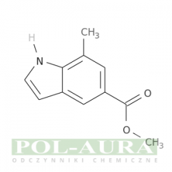 Kwas 1h-indolo-5-karboksylowy, 7-metylo-, ester metylowy/ 98% [180624-25-3]