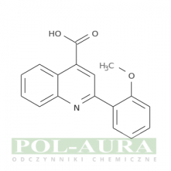 Kwas 4-chinolinokarboksylowy, 2-(2-metoksyfenylo)-/ 95% [181048-49-7]