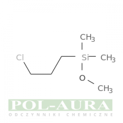 Silan, (3-chloropropylo)metoksydimetylo-/ 95% [18171-14-7]