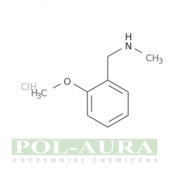 Benzenometanoamina, 2-metoksy-n-metylo-, chlorowodorek (1:1)/ 97% [181880-42-2]