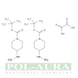 1-Piperidinecarboxylic acid, 4-hydrazinyl-, 1,1-dimethylethyl ester, ethanedioate (2:1)/ 97% [1818847-34-5]