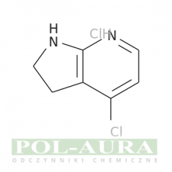 Chlorowodorek 1h-pirolo[2,3-b]pirydyny, 4-chloro-2,3-dihydro- (1:1)/ 97% [1818847-83-4]