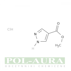 Kwas 1h-pirazolo-4-karboksylowy, ester metylowy, chlorowodorek (1:1)/ 98% [181997-36-4]