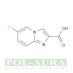 Kwas imidazo[1,2-a]pirydyno-2-karboksylowy, 6-chloro-/ 98% [182181-19-7]