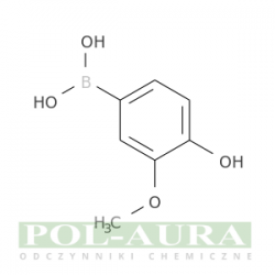 Kwas boronowy, b-(4-hydroksy-3-metoksyfenylo)-/ 98% [182344-21-4]