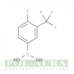 Kwas boronowy, b-[4-fluoro-3-(trifluorometylo)fenylo]-/ 98+% [182344-23-6]