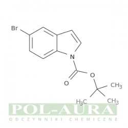 Kwas 1h-indolo-1-karboksylowy, 5-bromo-, ester 1,1-dimetyloetylowy/ 98% [182344-70-3]