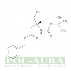 Butanoic acid, 3-[[(1,1-dimethylethoxy)carbonyl]amino]-4-hydroxy-, phenylmethyl ester, (3R)-/ 98% [182748-72-7]
