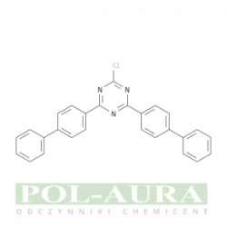 1,3,5-triazyna, 2,4-bis([1,1'-bifenylo]-4-ylo)-6-chloro-/ 97% [182918-13-4]