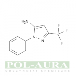 1h-pirazolo-5-amina, 1-fenylo-3-(trifluorometylo)-/ 95% [182923-55-3]