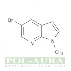 1h-pirolo[2,3-b]pirydyna, 5-bromo-1-metylo-/ 98% [183208-22-2]