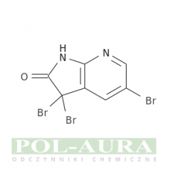 2h-pirolo[2,3-b]pirydyn-2-on, 3,3,5-tribromo-1,3-dihydro-/ 98% [183208-32-4]