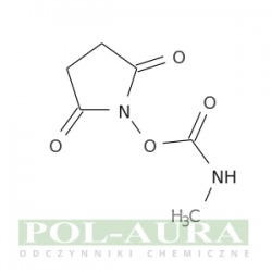 2,5-pirolidynodion, 1-[[(metyloamino)karbonylo]oksy]-/ 98% [18342-66-0]