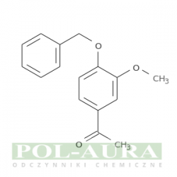 Etanon, 1-[3-metoksy-4-(fenylometoksy)fenylo]-/ 98% [1835-11-6]