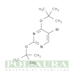 Pirymidyna, 5-bromo-2,4-bis(1,1-dimetyloetoksy)-/ 98% [19752-61-5]