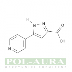 Kwas 1h-pirazolo-3-karboksylowy, 5-(4-pirydynylo)-/ 95% [197775-45-4]