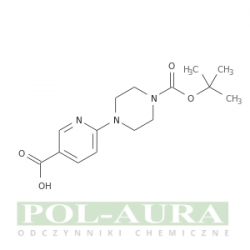 Kwas 1-piperazynokarboksylowy, 4-(5-karboksy-2-pirydynylo)-, ester 1-(1,1-dimetyloetylowy)/ 97% [201809-22-5]