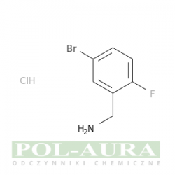 Benzenometanoamina, 5-bromo-2-fluoro-, chlorowodorek (1:1)/ 95% [202865-69-8]