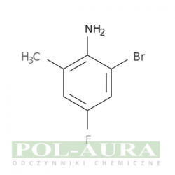 Benzenamina, 2-bromo-4-fluoro-6-metylo-/ 98% [202865-77-8]