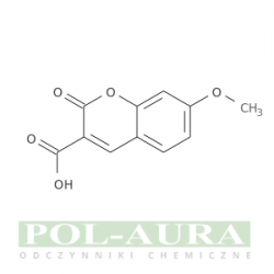 Kwas 2h-1-benzopiran-3-karboksylowy, 7-metoksy-2-okso-/ 97% [20300-59-8]