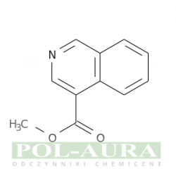 Kwas 4-izochinolinokarboksylowy, ester metylowy/ 98% [20317-40-2]