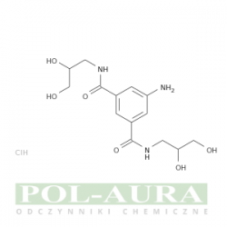 1,3-benzenodikarboksyamid, 5-amino-n1,n3-bis(2,3-dihydroksypropylo)-, chlorowodorek (1:1)/ 98,0% [203515-86-0]