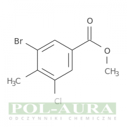 Kwas benzoesowy, 3-bromo-5-chloro-4-metylo-, ester metylowy/ 95% [203573-07-3]