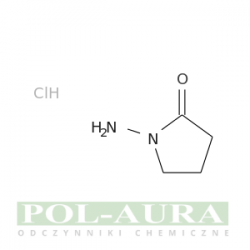 2-pirolidynon, 1-amino-, chlorowodorek (1:1)/ 95% [20386-22-5]