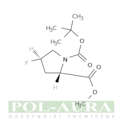 Kwas 1,2-pirolidynodikarboksylowy, 4-fluoro-, 1-(1,1-dimetyloetylo) 2-metylo ester, (2s,4r)-/ 97% [203866-18-6]