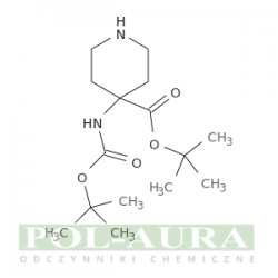 Kwas 4-piperydynokarboksylowy, 4-[[(1,1-dimetyloetoksy)karbonylo]amino]-, ester 1,1-dimetyloetylowy/ 97% [2044704-95-0]