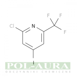 Pirydyna, 2-chloro-4-jodo-6-(trifluorometylo)-/ 98% [205444-22-0]